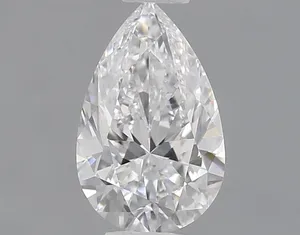 0.5ct PEAR D VVS2 Lab diamond