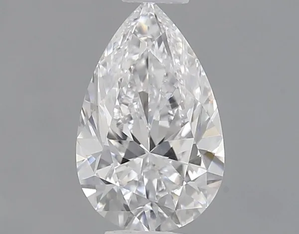 0.5ct PEAR D VVS2 Lab diamond