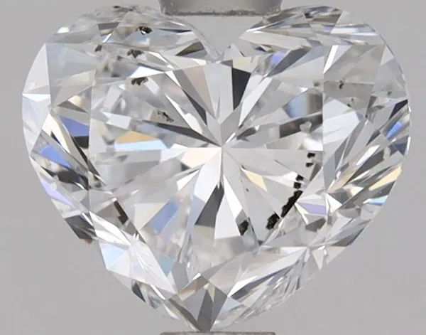 0.91ct HEART D SI2 Natural diamond