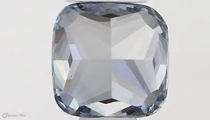 0.46ct CUSHION Fancy Vivid Blue VS2 Coloured Lab diamond