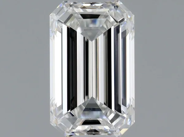 0.53ct EMERALD E VS2 Natural diamond