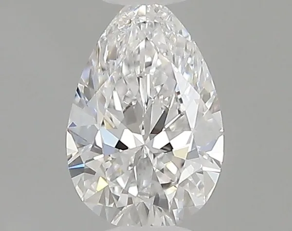 0.37ct PEAR D VVS2 Natural diamond