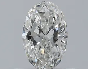 0.4ct OVAL F VVS2 Natural diamond
