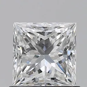 0.9ct PRINCESS G VS2 Natural diamond