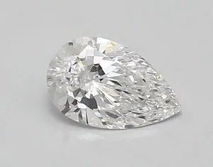 0.82ct PEAR D VVS1 Lab diamond