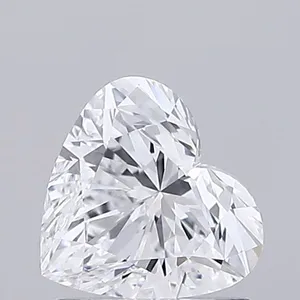 0.9ct HEART D VS2 Natural diamond
