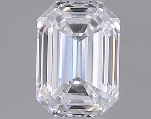 0.36ct EMERALD D VVS1 Natural diamond