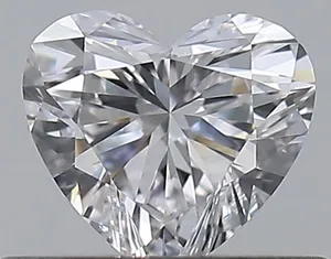 0.4ct HEART D VVS1 Natural diamond