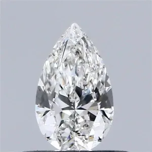 0.42ct PEAR H SI2 Natural diamond