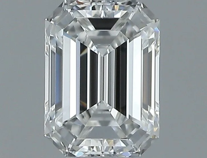 0.36ct EMERALD F IF Natural diamond