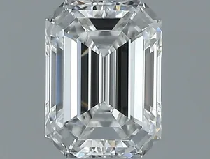 0.36ct EMERALD F IF Natural diamond