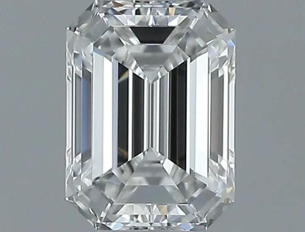 0.36ct EMERALD F IF Natural diamond