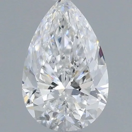 0.4ct PEAR D SI1 Natural diamond