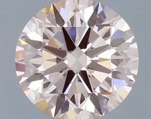 1ct ROUND Fancy Intense Pink VS2 Coloured Lab diamond