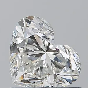 0.9ct HEART H VVS1 Natural diamond
