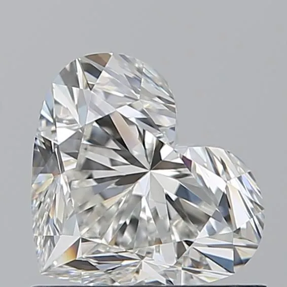 0.9ct HEART H VVS1 Natural diamond