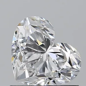 0.92ct HEART D VS2 Natural diamond