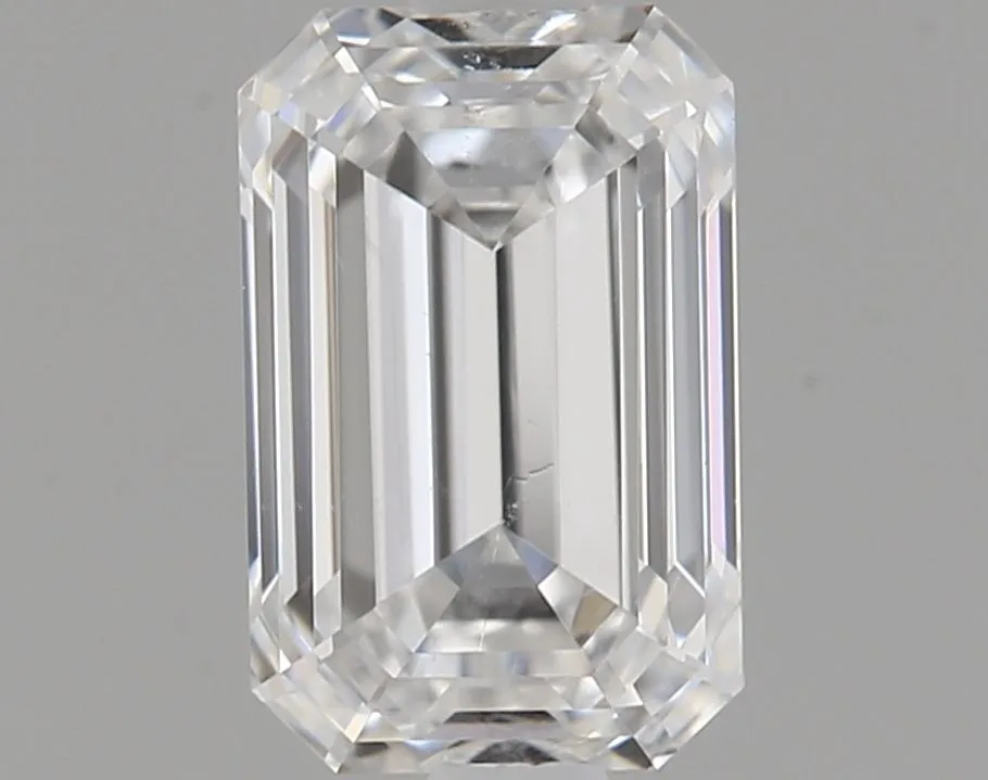 0.70ct EMERALD F SI2 Natural diamond