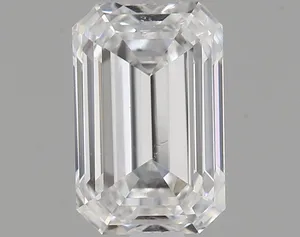 0.7ct EMERALD F SI2 Natural diamond