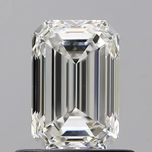 0.81ct EMERALD H VVS2 Natural diamond