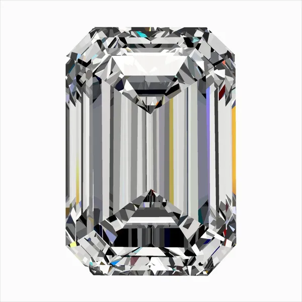 0.3ct EMERALD E VVS2 Natural diamond