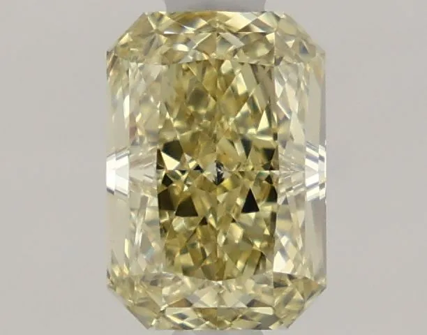 1.13ct RADIANT Fancy Yellow VVS2 Coloured Lab diamond