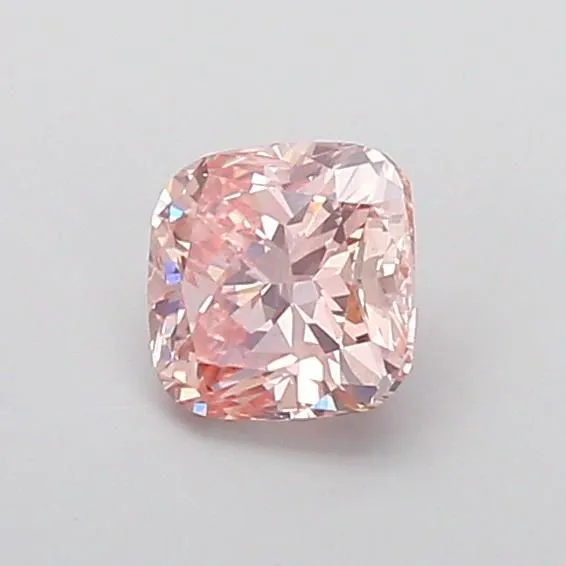 1.01ct CUSHION Fancy Intense Pink VS2 Coloured Lab diamond