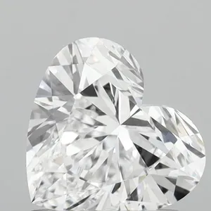 1ct HEART D VVS1 Lab diamond