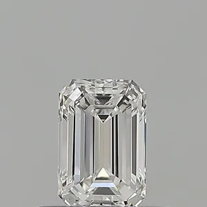 0.5ct EMERALD F VVS1 Natural diamond