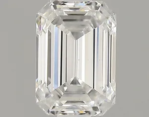0.72ct EMERALD F VS1 Lab diamond