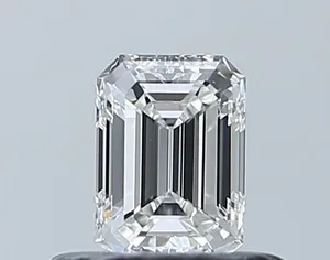 0.4ct EMERALD E VVS2 Natural diamond
