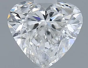 1ct HEART E SI1 Natural diamond