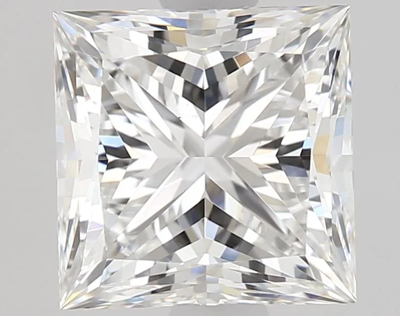 1.41ct PRINCESS F VS2 Natural diamond