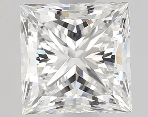 1.41ct PRINCESS F VS2 Natural diamond