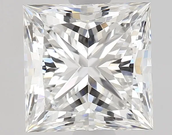 1.41ct PRINCESS F VS2 Natural diamond