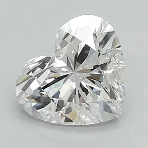 1ct HEART E SI1 Lab diamond