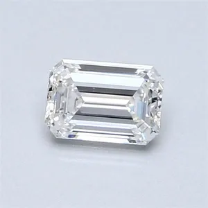 0.61ct EMERALD F VS1 Natural diamond