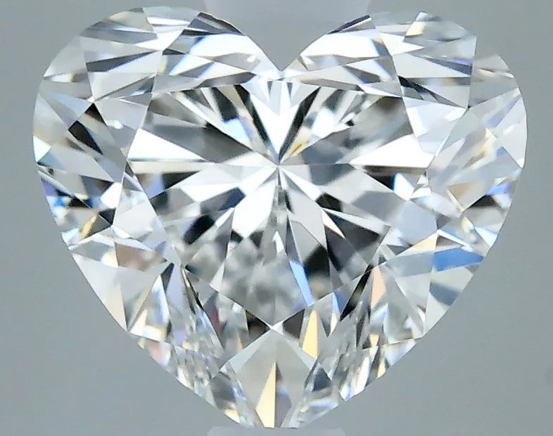0.63ct HEART F VVS2 Natural diamond