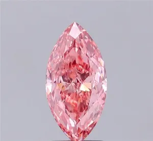 2.01ct MARQUISE Fancy Vivid Pink VS1 Coloured Lab diamond