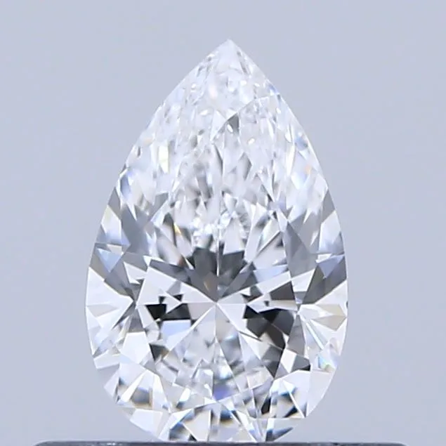 0.32ct PEAR D VS2 Natural diamond
