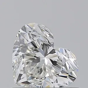 0.7ct HEART H VVS1 Natural diamond