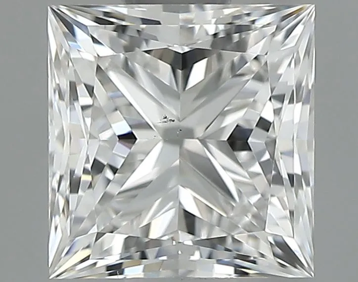 0.81ct PRINCESS F VS2 Natural diamond