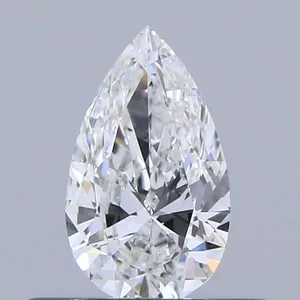 0.34ct PEAR F VS1 Natural diamond