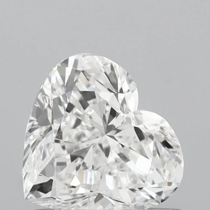 0.80ct HEART F VS2 Natural diamond