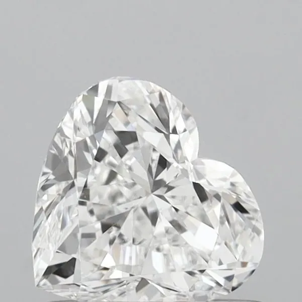 0.8ct HEART F VS2 Natural diamond