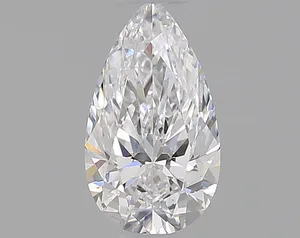 0.35ct PEAR D VVS1 Natural diamond