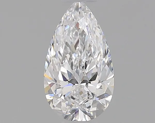 0.35ct PEAR D VVS1 Natural diamond