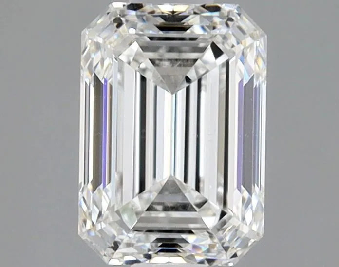 0.70ct EMERALD F VS2 Natural diamond