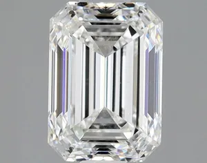 0.7ct EMERALD F VS2 Natural diamond