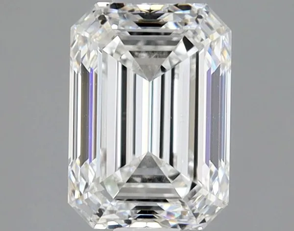 0.7ct EMERALD F VS2 Natural diamond
